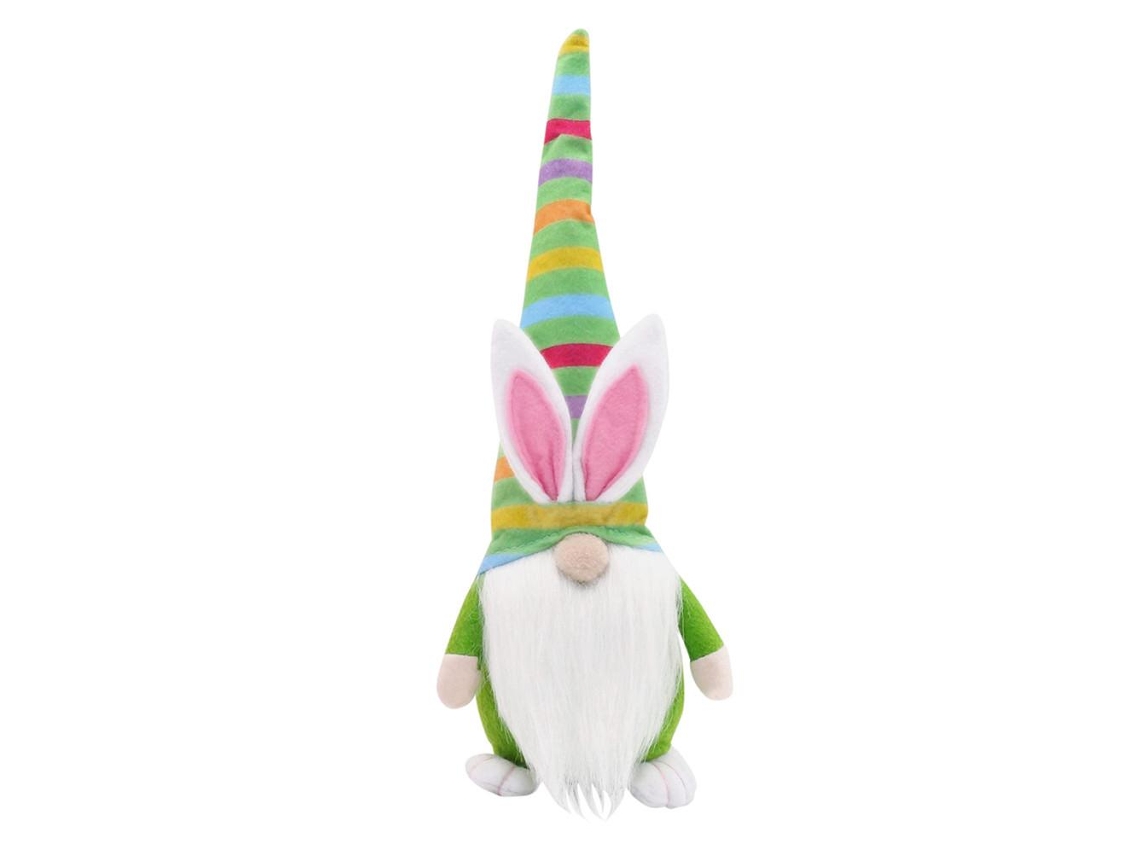 Adorno De Pascua: Muñeco De Conejo Enano Sin Cara, Peluche Para Decoración Del Hogar.