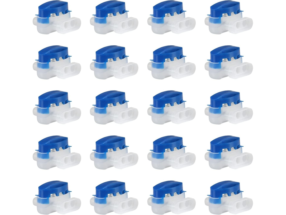 20 Conectores De Cable Eléctricos Para Cortacésped Robotizado Y Aplicaciones De Riego, Terminales 314 De 0.65-1.63mm