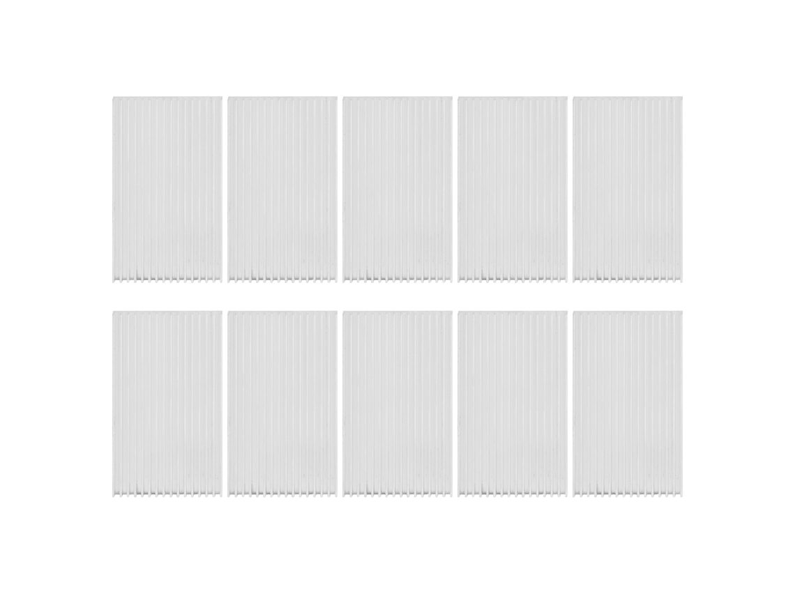 10 Disipadores De Calor De Aluminio Para Routers, Cpu, Lámina Delgada, Refrigeración Q50x4x100