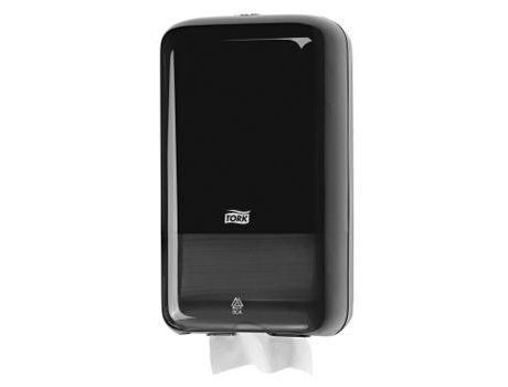 Tork Dispensador de papel higiénico T3 Hoja A Hoja Negro