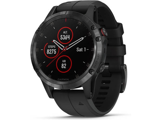 Reloj deportivo GARMIN Fenix 5 Plus (Bluetooth - Negro)