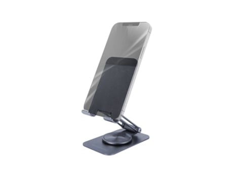 Soporte Plegable Smartphone Ma Rss Rotación Ajuste Altura MARS GAMING Aluminio Gris