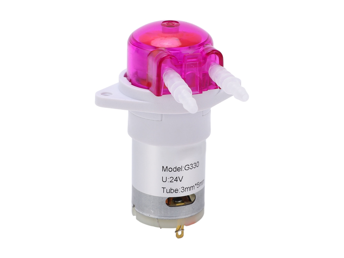 Bomba Peristáltica De Dosificación Pequeña Dc24v 100ml/min Para Experimentos Análisis Bioquímico 3x5mm