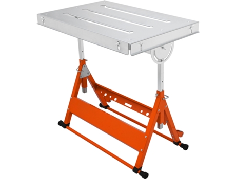 VEVOR Mesa de Soldadura de Acero 30x20, 400 Lbs, Ruedas, 3 Ranuras, 1 1/3 Ángulos de Inclinación, Riel Retráctil