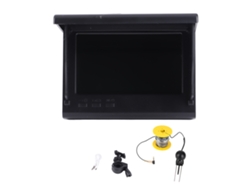 Buscador de peces con pantalla TN de 4,3 pulgadas, cámara de pesca de 1000 cd, gran angular de 220°, IP67, resistente al agua para exteriores
