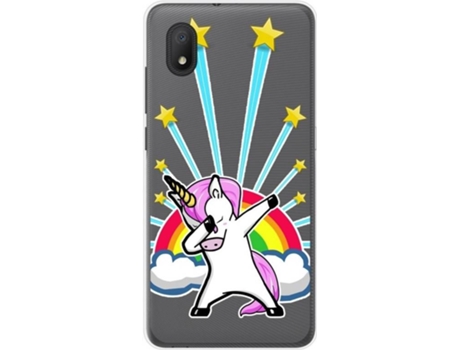 Carcasa Alcatel 1B 2020 TUMUNDOSMARTPHONE Dibujos Transparente Multicolor