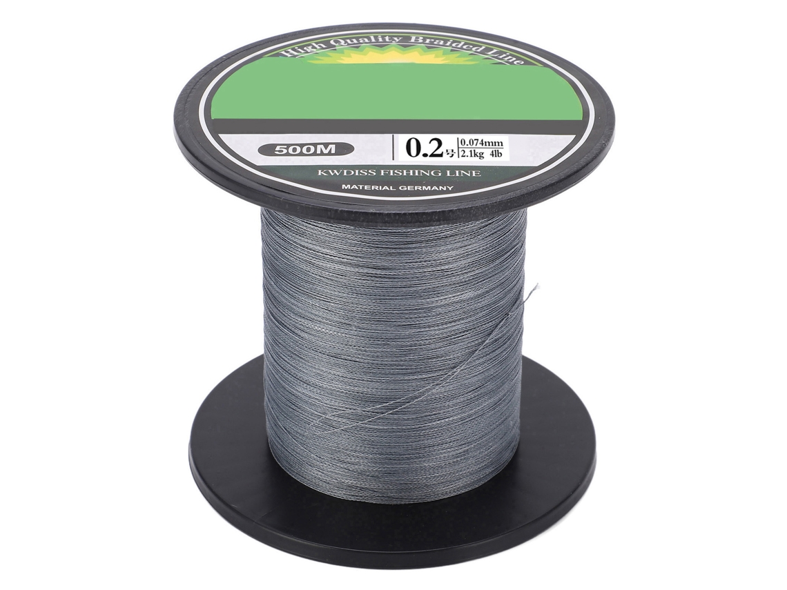 Hilo De Pesca Pe De 500 M Y 8 Hebras, Muy Resistente, Para Pesca En Agua Salada, Carpa, N.º 0.2