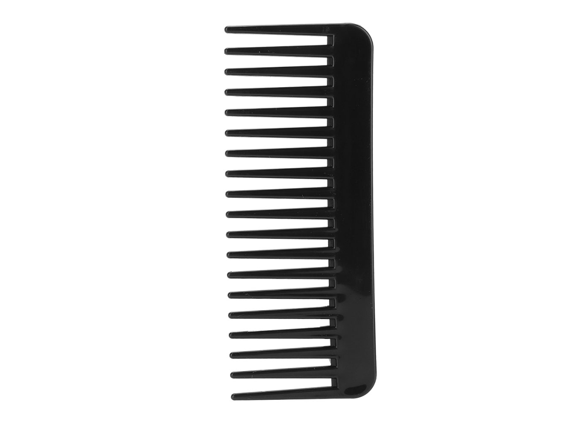 Peine Para Cabello Aceite Retro Hombre Peine De Pelo Ancho De Dientes Grandes Portátil Para Peinados
