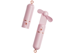 Ventilador de bolsillo portátil con flujo de aire potente y silencioso, alimentado por USB y batería BRILVIBERA