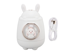 MEOIRUERY Humidificadores de Mesa USB Multifunción con Niebla Fría y Luz Nocturna para Dormitorio, Habitación de Bebé, Estudio u Oficina