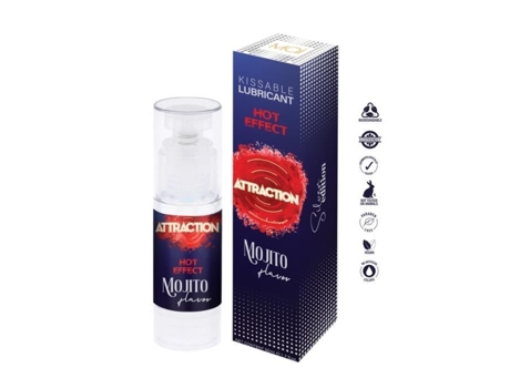 Lubricante Besable Efecto Caliente Mojito Atracción