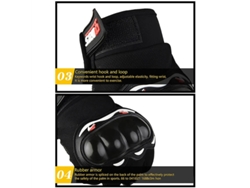 Luvas De Motociclismo Vermelhas Xanes Respiráveis Com Dedos Inteiros Para Corrida Proteção Em Esportes Ao Ar Livre Pilotagem Motocross E Trilha