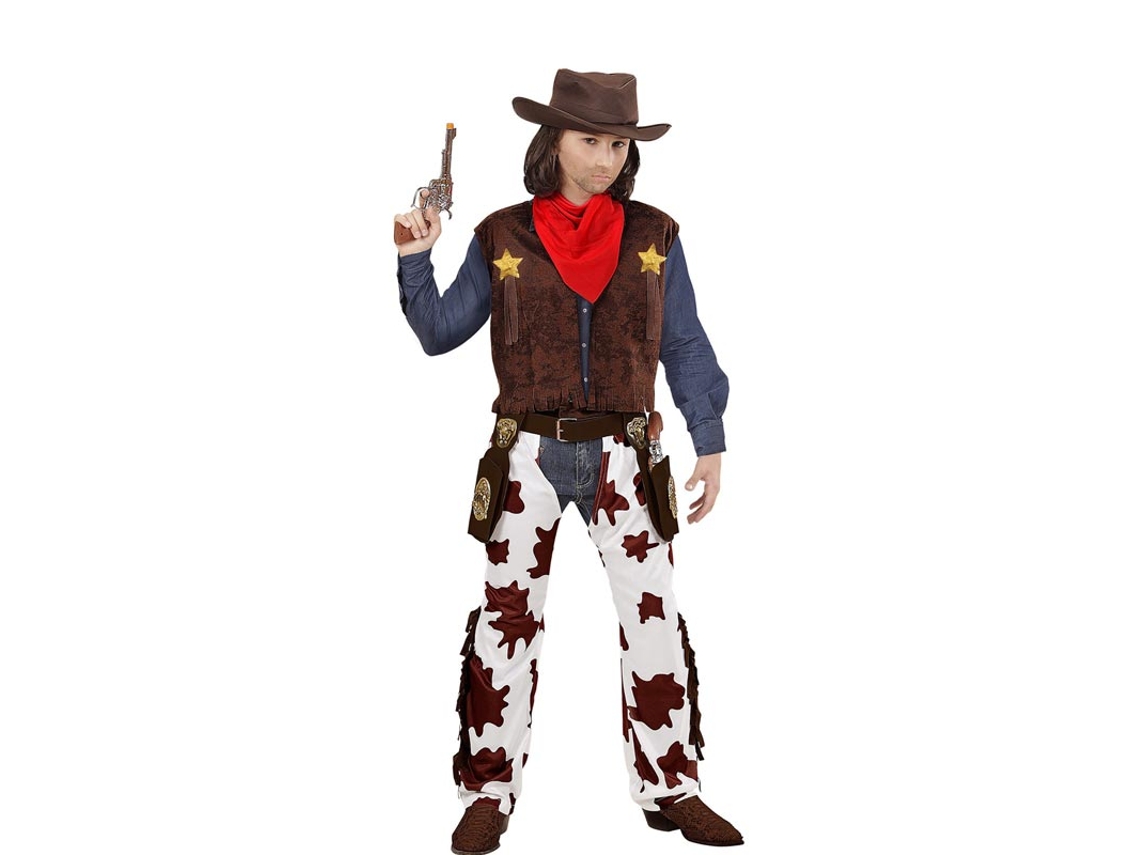 Disfraz de Vaquero con bandana para niño y adolescente