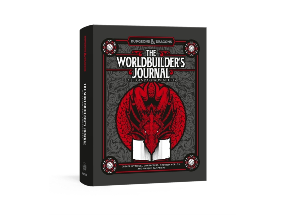Libro The Worldbuilders Journal to Legendary Adventures: Create Mythical Characters, Storied Worlds, and Unique Campaigns (Inglés)