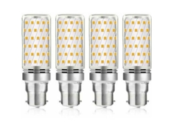 Bombillas Led B22 De 16 W, Luz Blanca, 230 V, Paquete De 4 Unidades, No Regulables, Para Garaje/estudio.