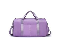 Bolsa De Viaje Para Gimnasio/yoga, Compartimentos Separados Para Artículos Secos Y Mojados - Bolsa Deportiva Para Mujer - Morado