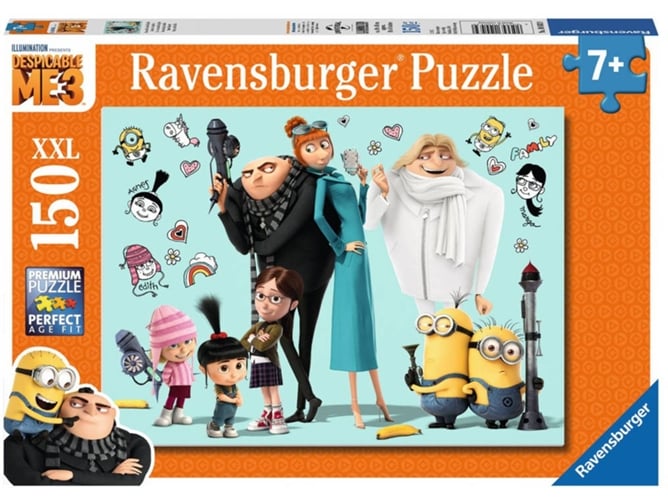 Puzzle RAVENSBURGUER XXL Despicable Me 3 (150 Piezas)