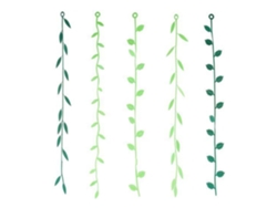 X 10 Piezas Hojas De Colgante Planta Para Decoración De