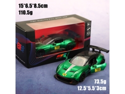 Coche De Juguete Infantil A Escala 1/36, De Aleación Realista Y Con Mecanismo De Retroceso.