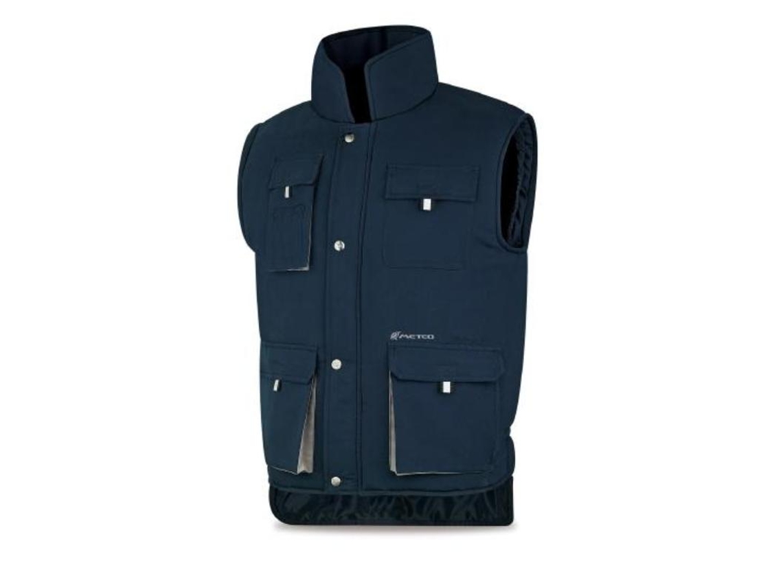 Marca ropa frio chaleco multibolsillo heimd azul marino s vmras