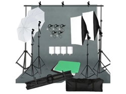 Kit de iluminación para fotografía, softboxes, soportes de luz ajustables, kit de estudio fotográfico 53