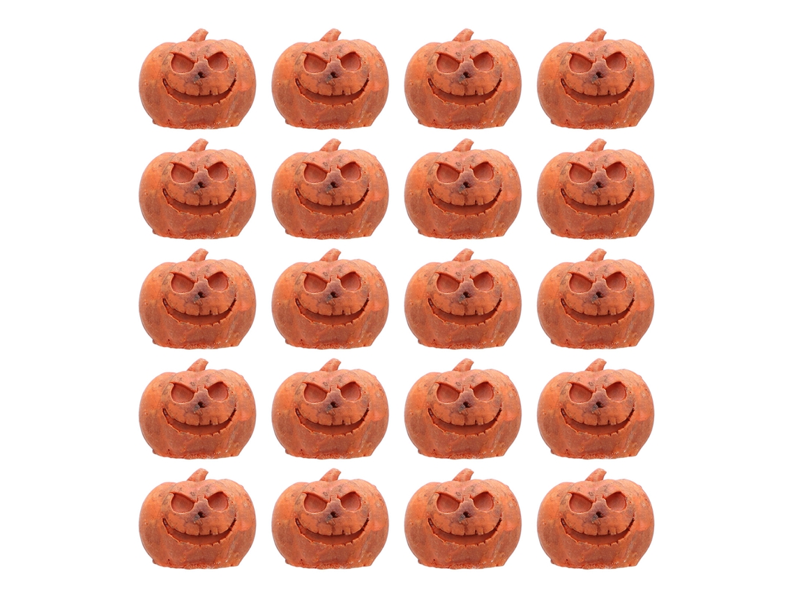 20 Piezas Mini Calabazas De Resina Para Decoración Jardín Hogar Paisaje Miniatura