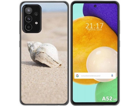 Carcasa Samsung Galaxy A52 / A52 5G / A52s 5G TUMUNDOSMARTPHONE Concha Multicolor