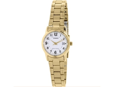 Reloj CASIO Mujer (Acero Inoxidable - Dorado)