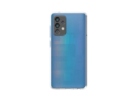 Funda para Samsung Galaxy A32 MYWAY Piel Sintética Textura Suave Transparente