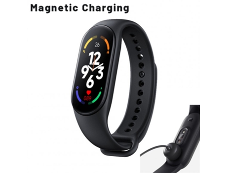 Smartwatch Monitor de presión arterial resistente al agua M7 para Android Ios negro