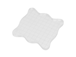 Almohadilla De Sellado Acrílica Con Cuadrícula De 10x10 Cm Para Scrapbooking Y Tarjetas Hechas A Mano.