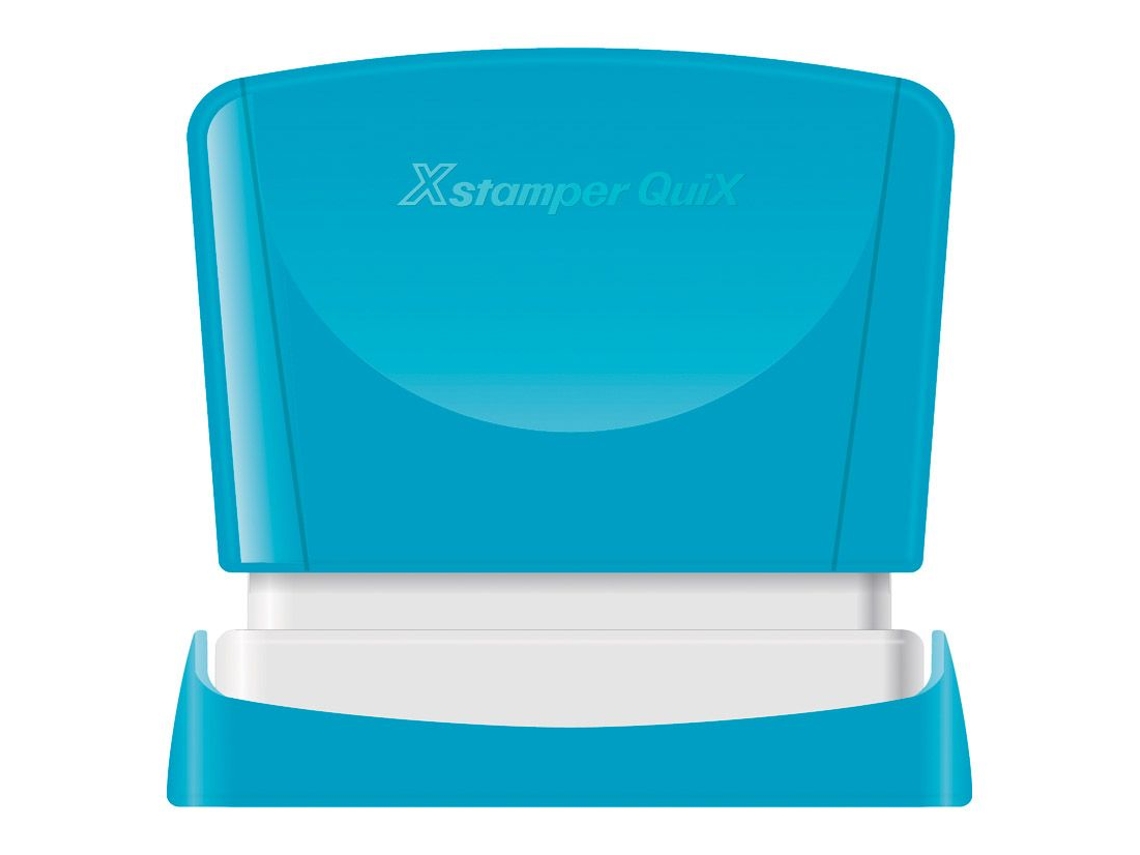 Quix Sello Personalizado X'STAMPER (Rojo - 24 X 49 Mm)