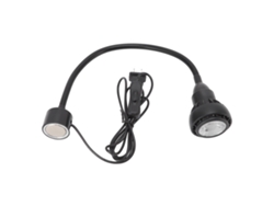 Lámpara De Trabajo Led De 9 W Con Base Magnética Y Collar Flexible Para Máquinas Herramienta.