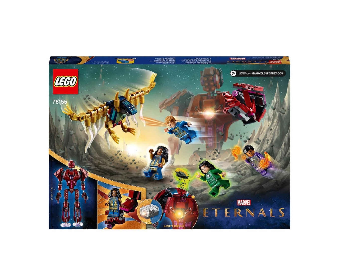 LEGO Marvel: Super Heroes Marvel In ArishemîÃÃS Shadow Building Set 76155