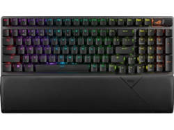 Teclado mecánico ASUS Rog Strix Scope II 96 RGB (Bluetooth - Inglés - Negro)