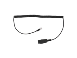 Cabo Adaptador Rj9 Para Qd Compatível Com Plantronics Avaya Ip 1608 1616 9610 9620 9630