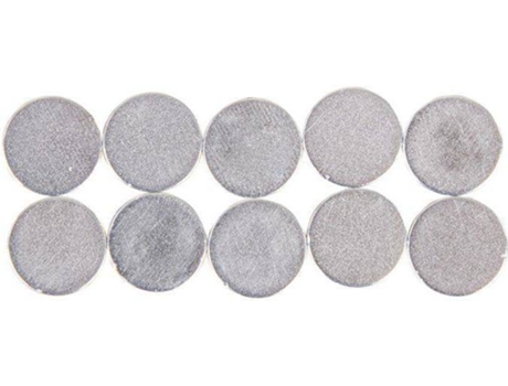 10 Imanes RAYHER Autoadhesivos de 10 mm
