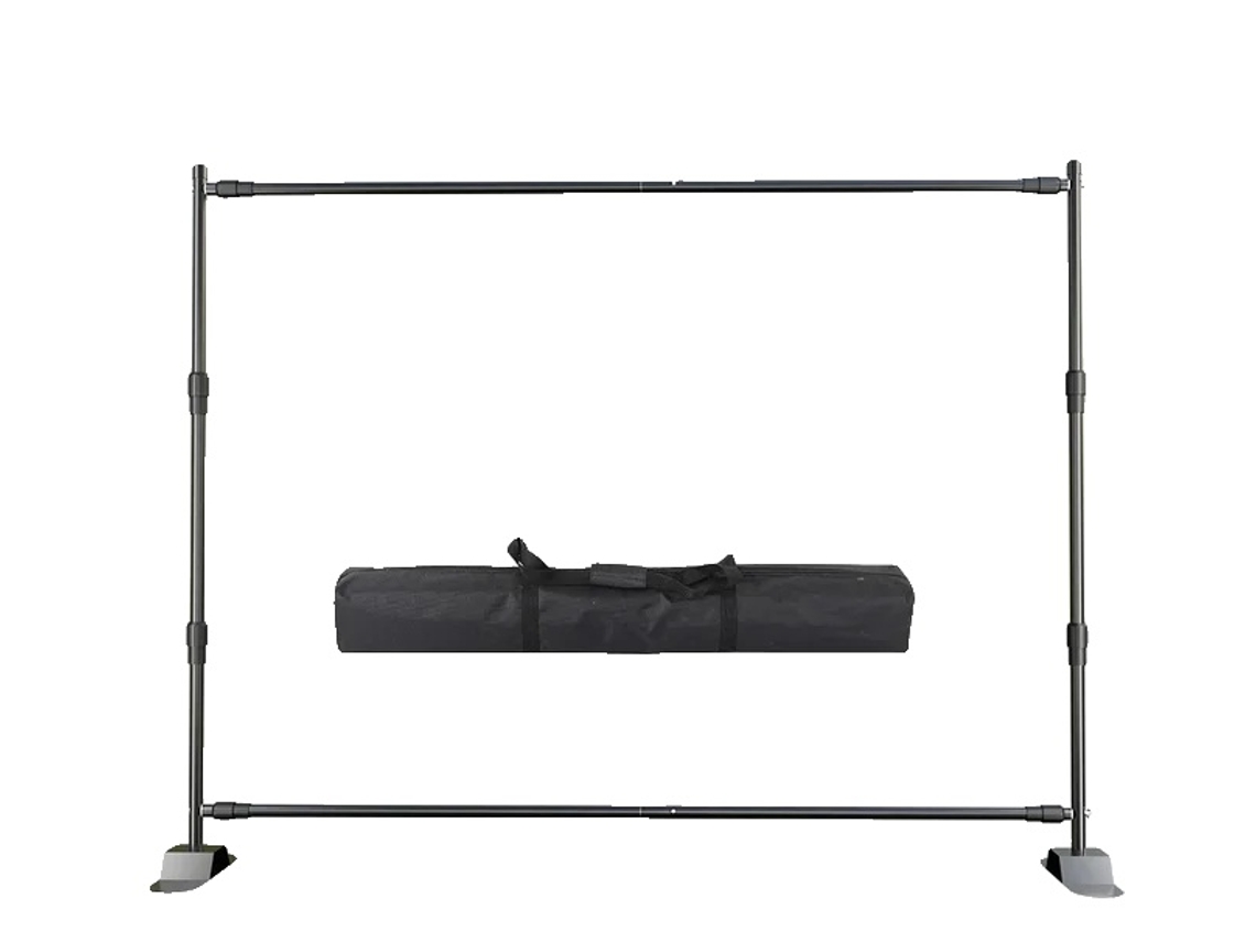 Soporte de fondo, diseño de doble barra transversal, compatible con pantalla verde, KR 3,0 x 2,4 m OEM