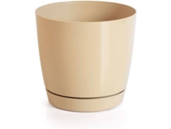 Maceta PROSPERPLAST Coubi Round P (Beis - 12 x 12 x 11 cm)