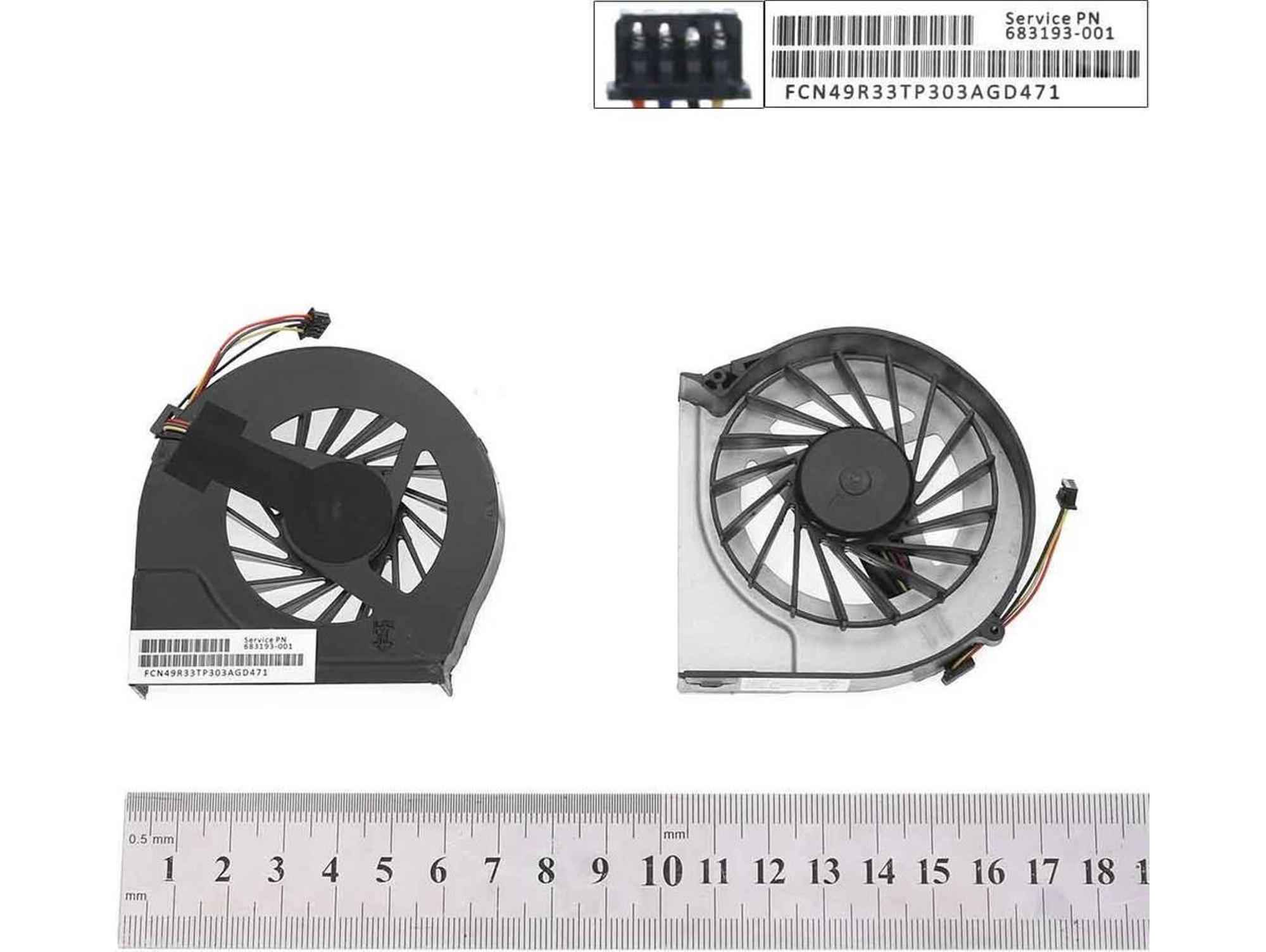 Ventilador para Portátil HP Pavilion G6-2009Ss