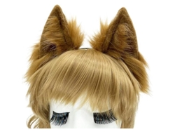 Orejas De Gato Hechas A Mano, Diadema De Animales, Orejas De Chacal, Accesorio Para Disfraz De Halloween.