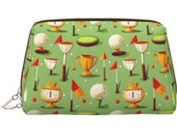 Neceser De Viaje Cuero Organizador Para Mujer Diseño Estampado Vacaciones
