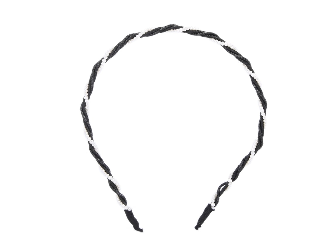 Cintas Para El Pelo De Mujer Elegantes De Aleación, Accesorio De Pelo Para Bodas Y Fiestas, Color Negro