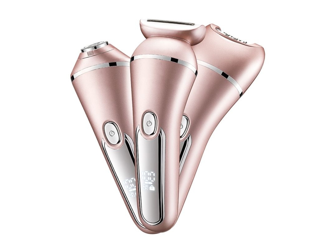 Dispositivo De Depilación 3 En 1 Para Uso Doméstico, Lavable Para Todo El Cuerpo.