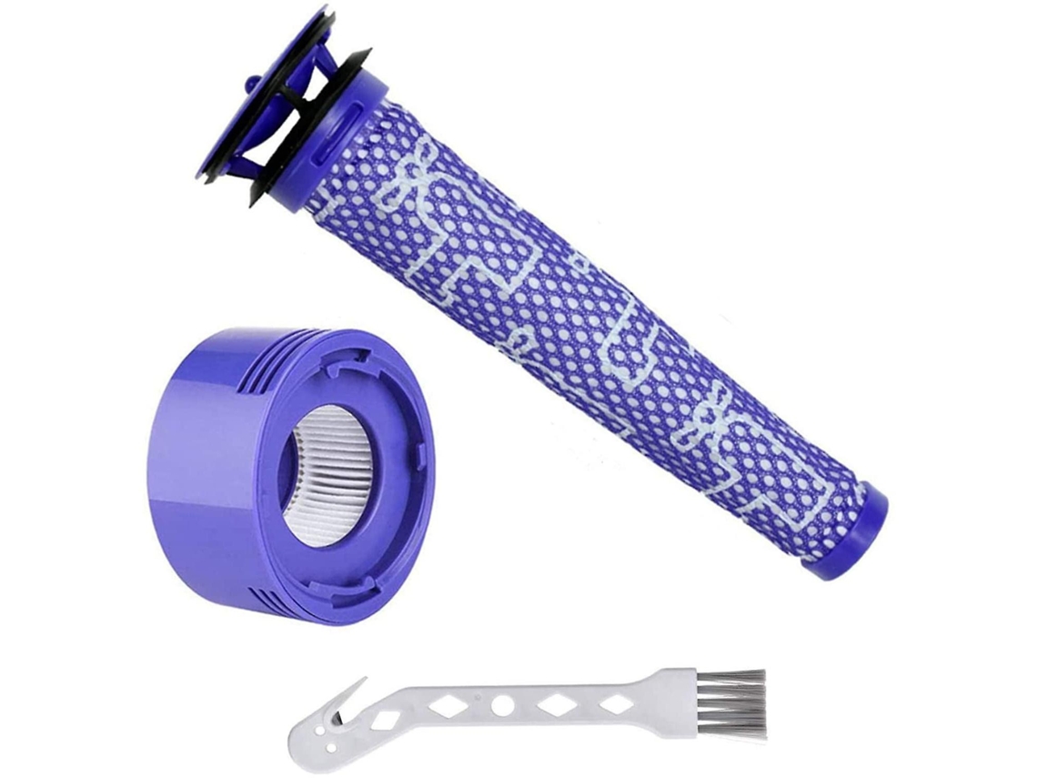 Kit de substituição pré-filtro hepa pós-filtro para dyson v7 v8