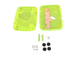 Carcaca De Substituicao Translucida Para Ps1 Retro Console Scph 001 101 102 103 Versoes Verdes