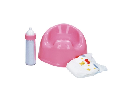 Accesorios REIG para Muñecas Pañal Biberón Orinal (Edad Mínima Recomendada: 3 años)