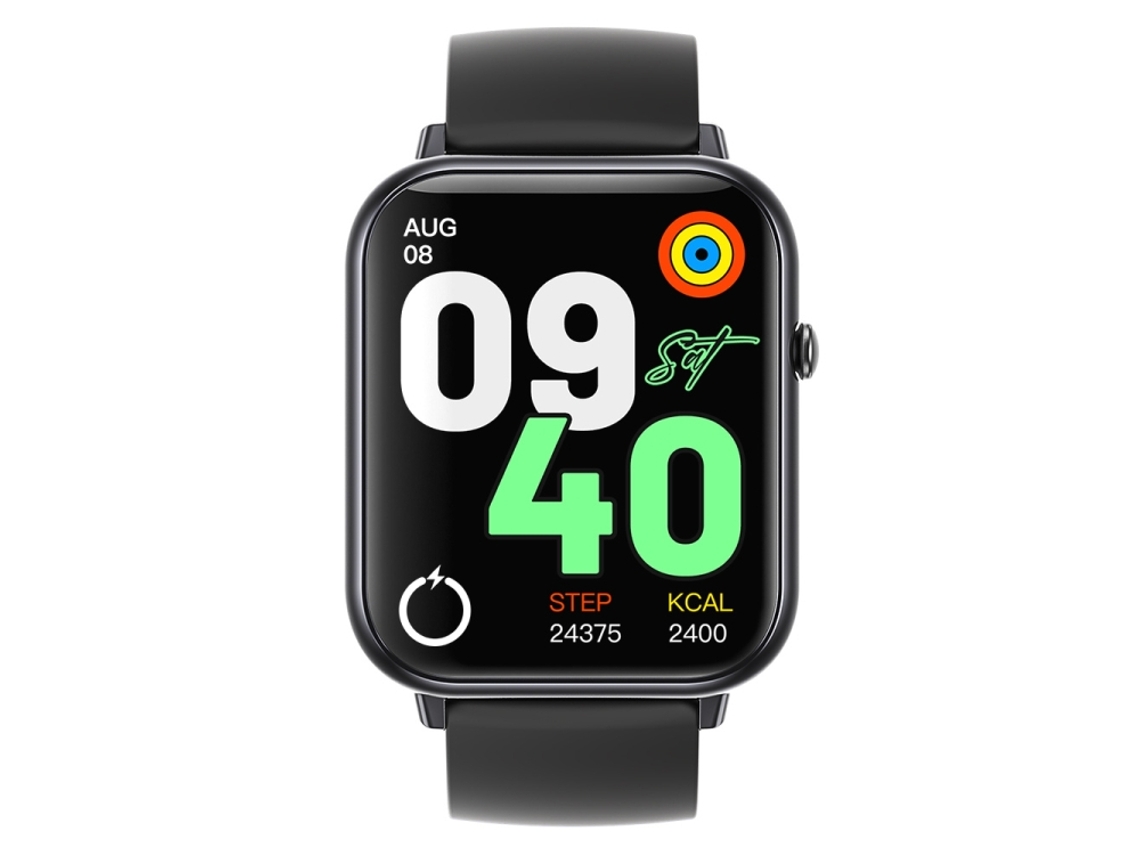 Reloj inteligente deportivo/ejecutivo resistente al agua con pantalla HD de 2,1 pulgadas (negro)