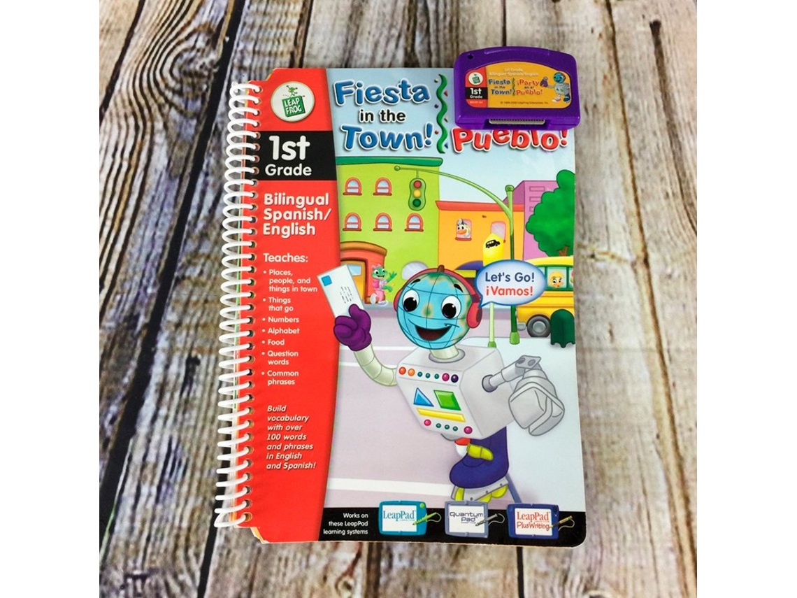 Leap Frog Fiesta In The Town Libro Bilingüe Ingles Español CEFA  (4 años)