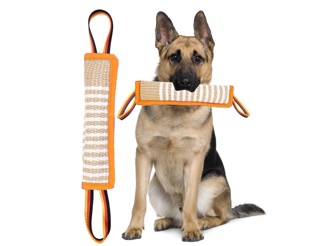 Juguete De Entrenamiento Para Perros, Resistente, Ideal Para Cachorros Que Juegan A Tirar De La Cuerda Y Alivia El Dolor De La Dentición. Henten Home (naranja, 2 Unidades)
